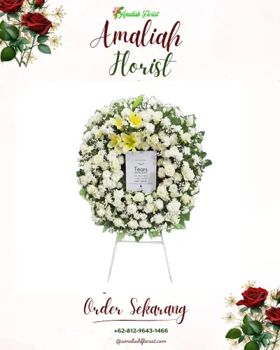 Krans Bunga Duka Cita cigentur